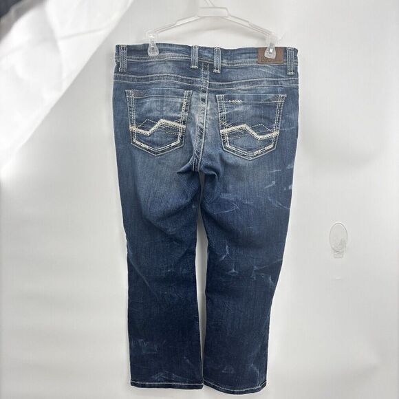 Bke Cropped Denim Jeans  Size 29 - Picture 5 of 16